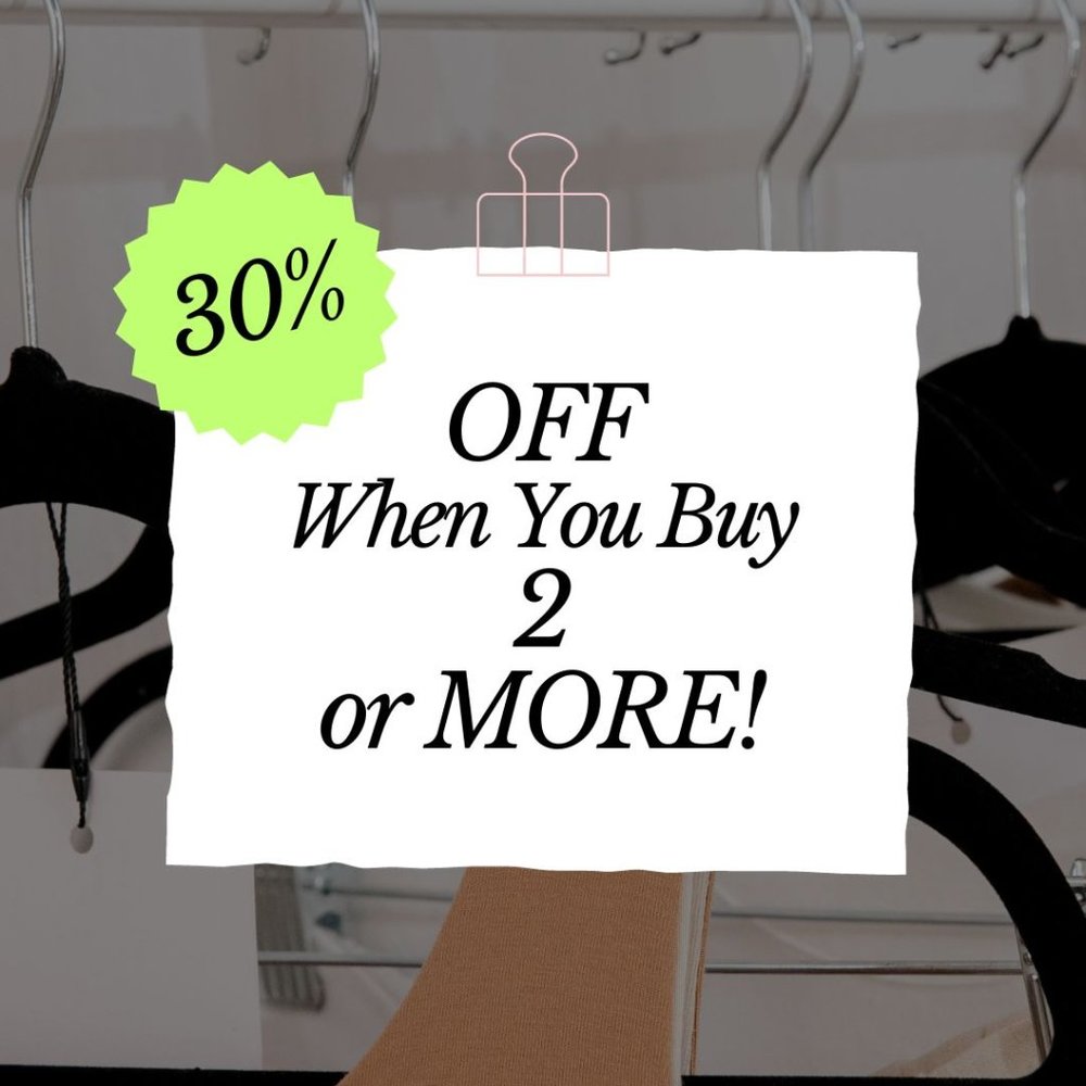 BUNDLE & SAVE! 30% OFF when you buy 2 or more items from my closet!!